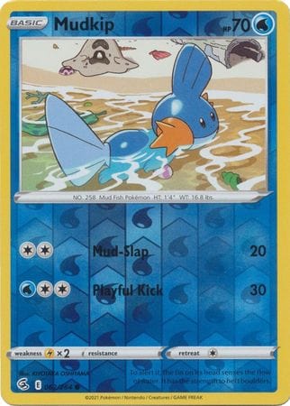 Fusion Strike - 062/264 - Mudkip - Reverse Holo