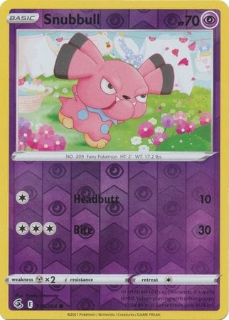 Fusion Strike - 115/264 - Snubbull - Reverse Holo