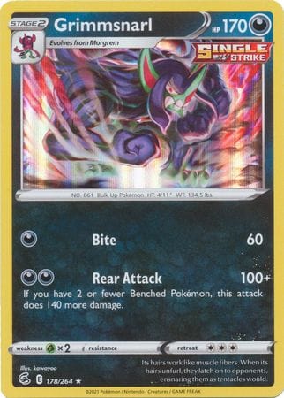 Fusion Strike - 178/264 - Grimmsnarl - Holo