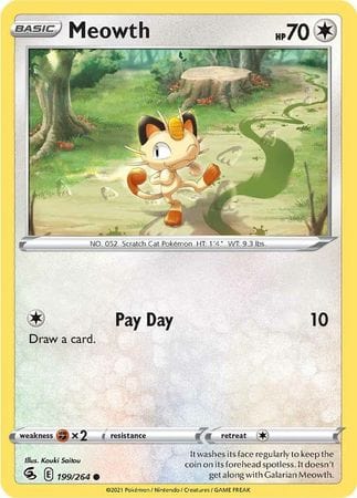 Fusion Strike - 199/264 - Meowth