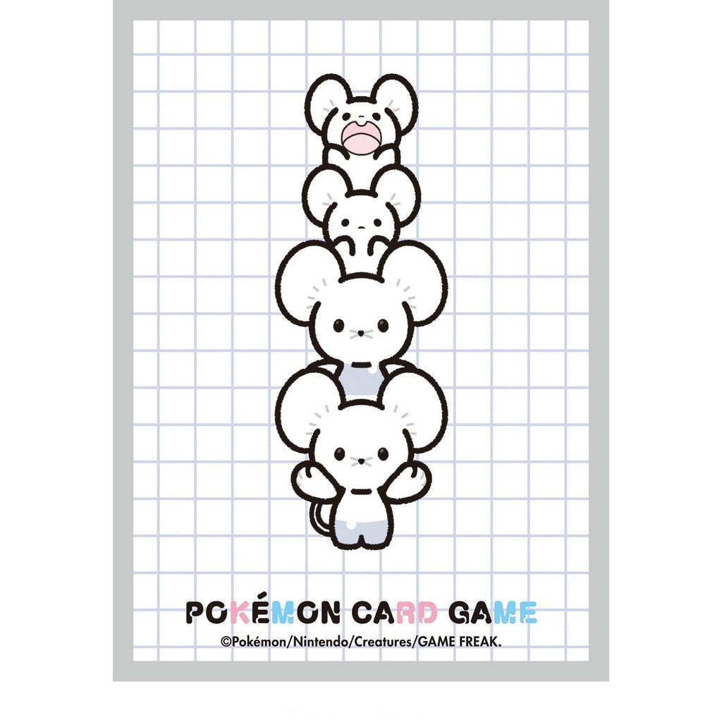 Pokémon Sleeves - Maushold (64 stuks, Japans) – het volledige ontwerp van de sleeve (officiële afbeelding Pokémon Center Japan)