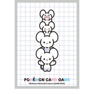 Pokémon Sleeves - Maushold (64 stuks, Japans) – het volledige ontwerp van de sleeve (officiële afbeelding Pokémon Center Japan)