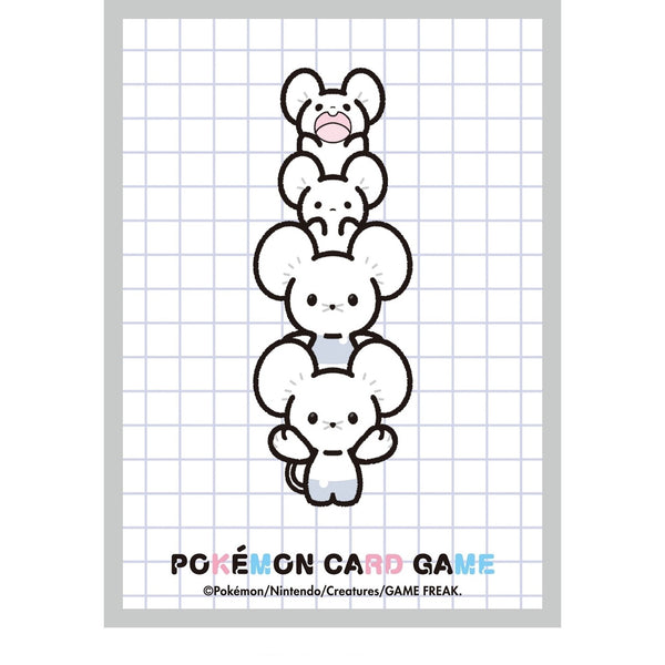 Pokémon Sleeves - Maushold (64 stuks, Japans) – het volledige ontwerp van de sleeve (officiële afbeelding Pokémon Center Japan)