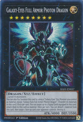 Galaxy-Eyes Full Armor Photon Dragon - RA01-EN037 - Super Rare - 1st Edition