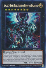 Galaxy-Eyes Full Armor Photon Dragon (Secret Rare) - RA01-EN037 - Secret Rare - 1st Edition