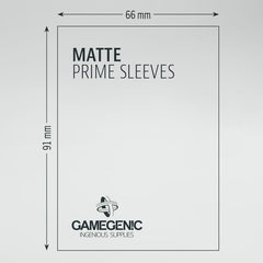 GameGenic Matte Prime Double Sleeving Pack (100 Sleeves) 4251715409954