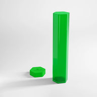 Gamegenic Playmat Tube vert – tube pour tapis ouvert avec bouchon retiré