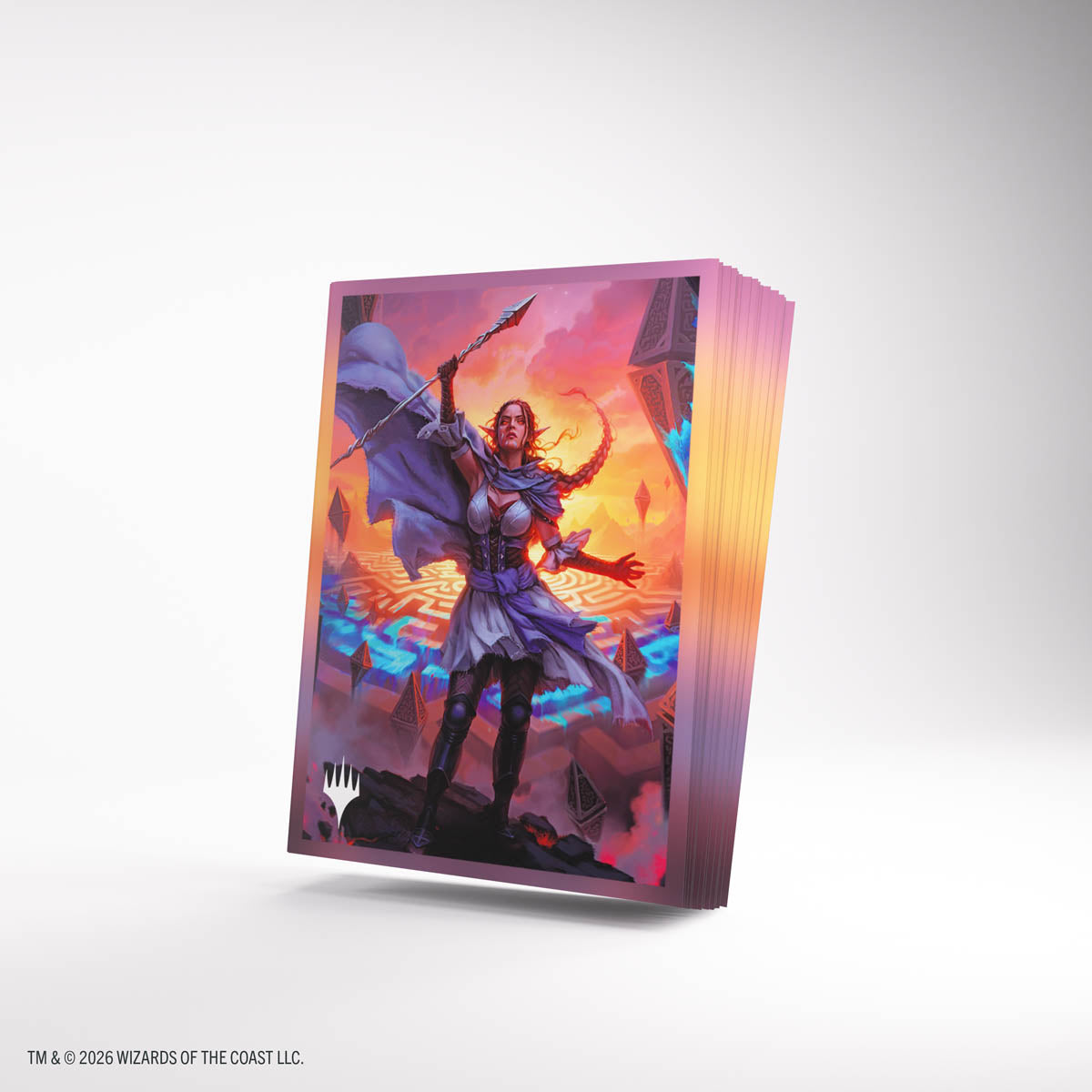 Gamegenic Reality Fracture Premium Art Sleeves Nissa, Leyline Tamer, 105 stuks