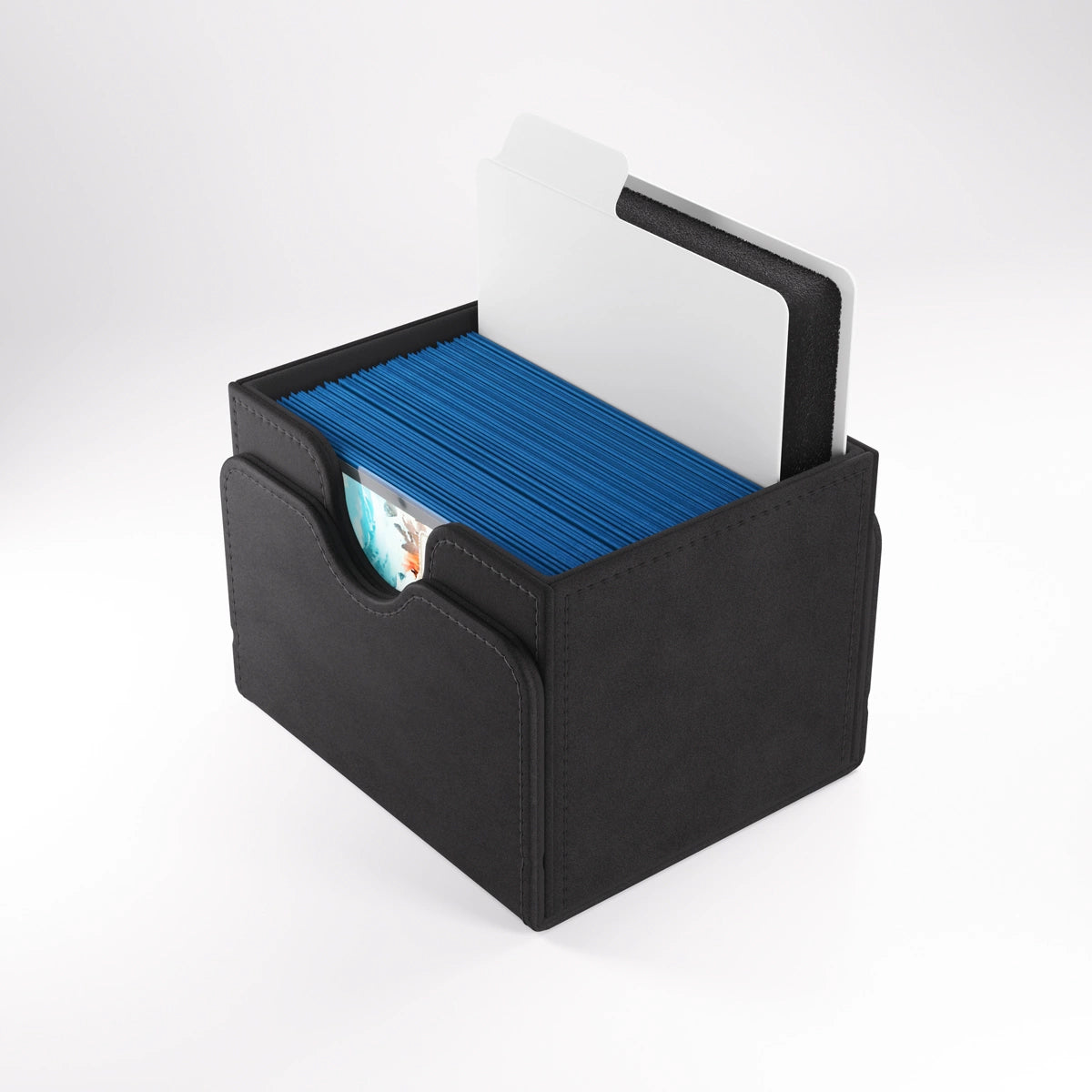 Gamegenic Sideloading Sizemorph Divider blanco – separador en una caja con cartas; caja y cartas no incluidas