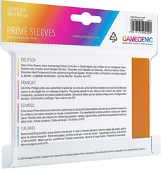 GameGenic Standard Prime Sleeves Orange (100 Sleeves) 4251715402313