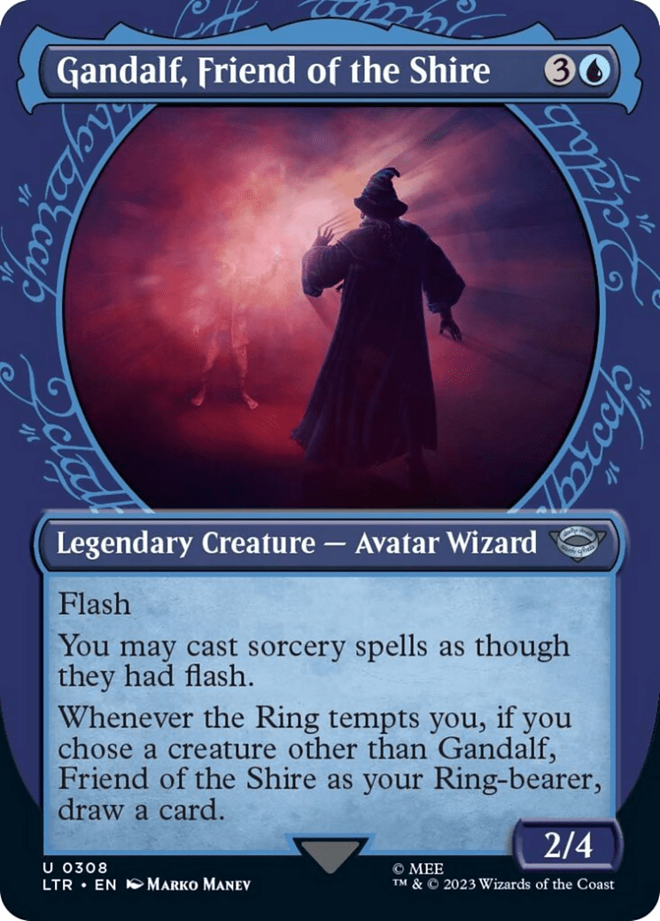 Gandalf, Friend of the Shire - Ring Showcase (LTR)