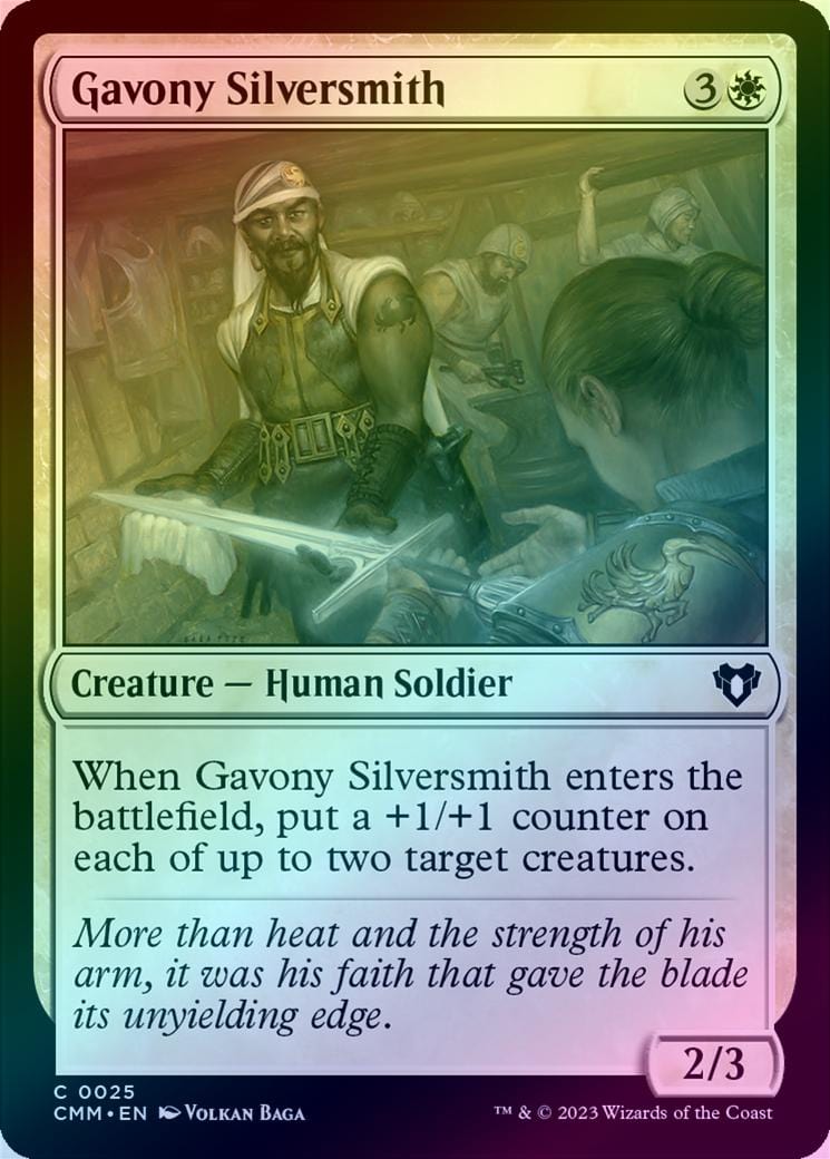 Gavony Silversmith (Foil) (CMM)