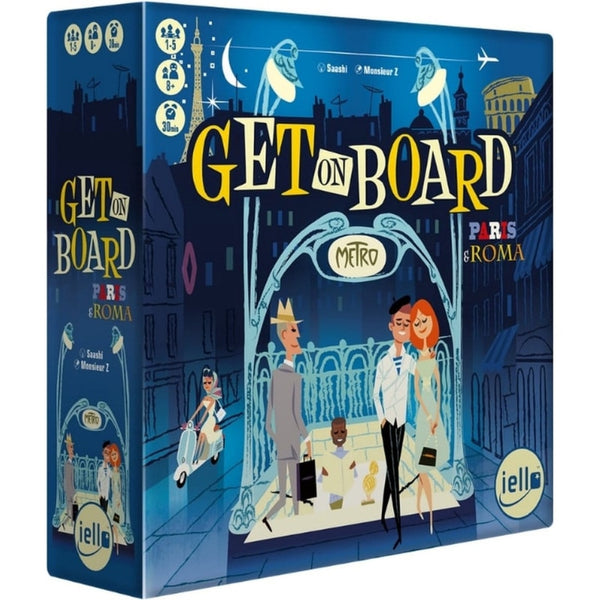 Get On Board Paris & Roma (NL) | Lichcards