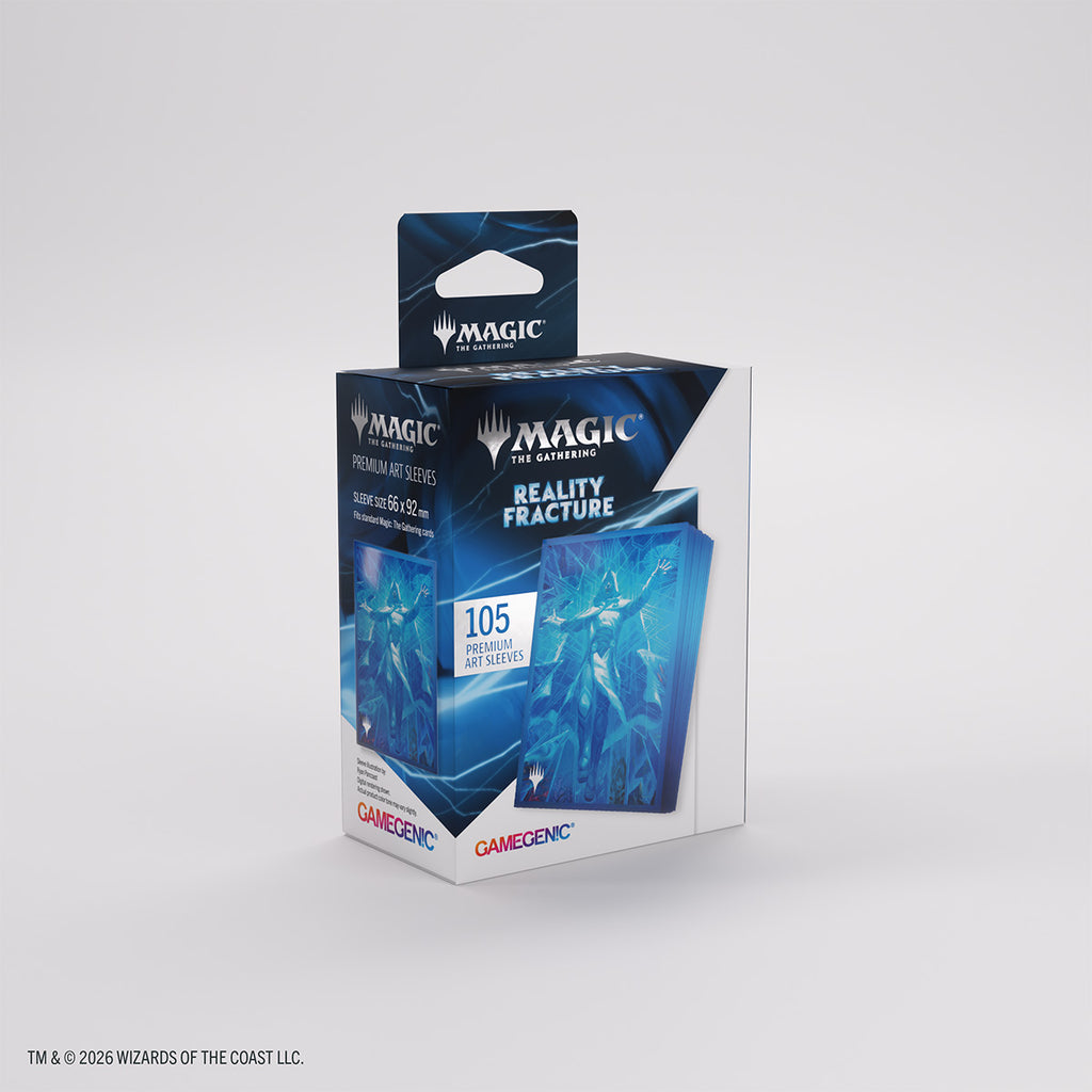 Gamegenic Reality Fracture sleeves Overwrite the Multiverse – verpakking vanuit een andere hoek
