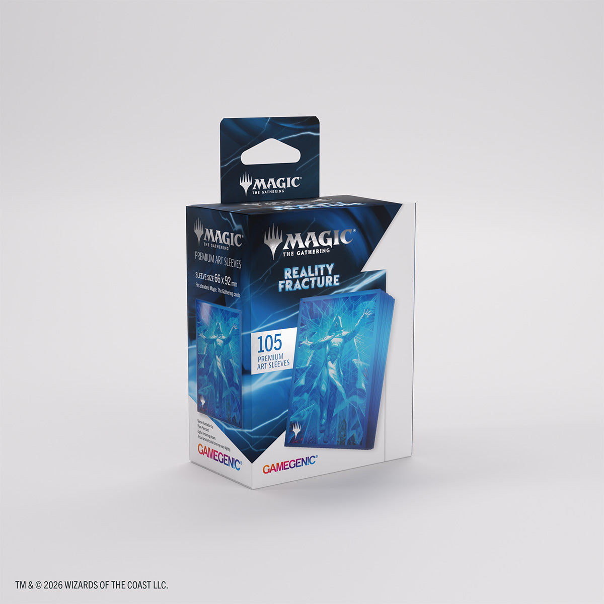 Gamegenic Reality Fracture sleeves Overwrite the Multiverse – verpakking vanuit een andere hoek