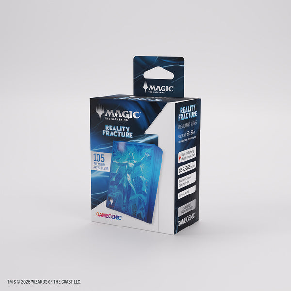 Gamegenic Reality Fracture sleeves Overwrite the Multiverse – verpakking met productinformatie