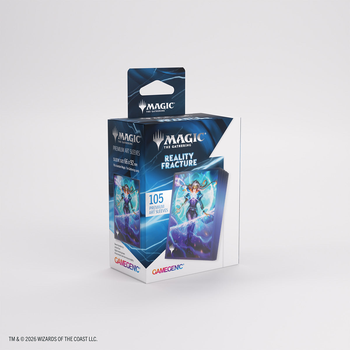 Gamegenic Reality Fracture sleeves Entrust the Spark – verpakking vanuit een andere hoek