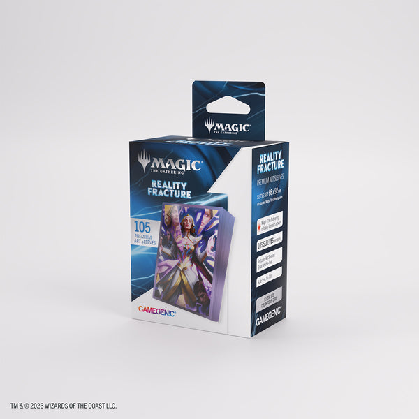 Gamegenic Reality Fracture sleeves Return to the Light Realms – verpakking met productinformatie