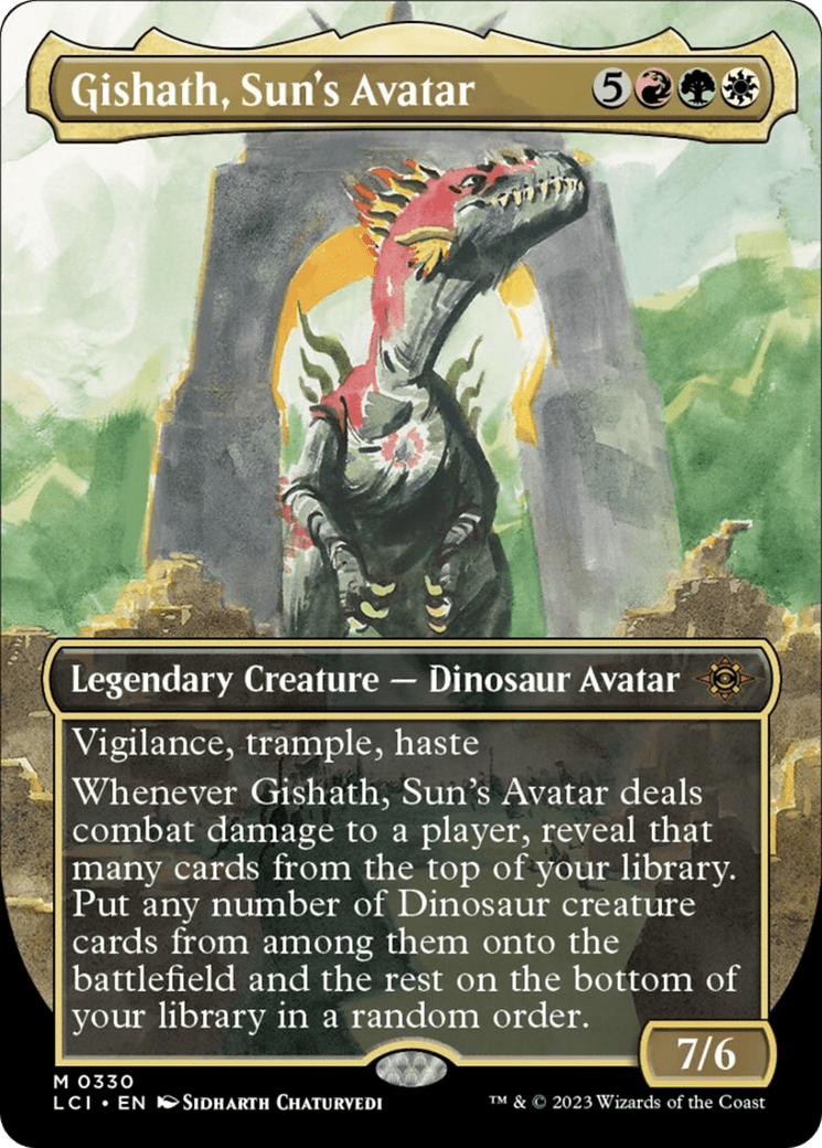 Gishath, Sun's Avatar - Borderless (LCI)