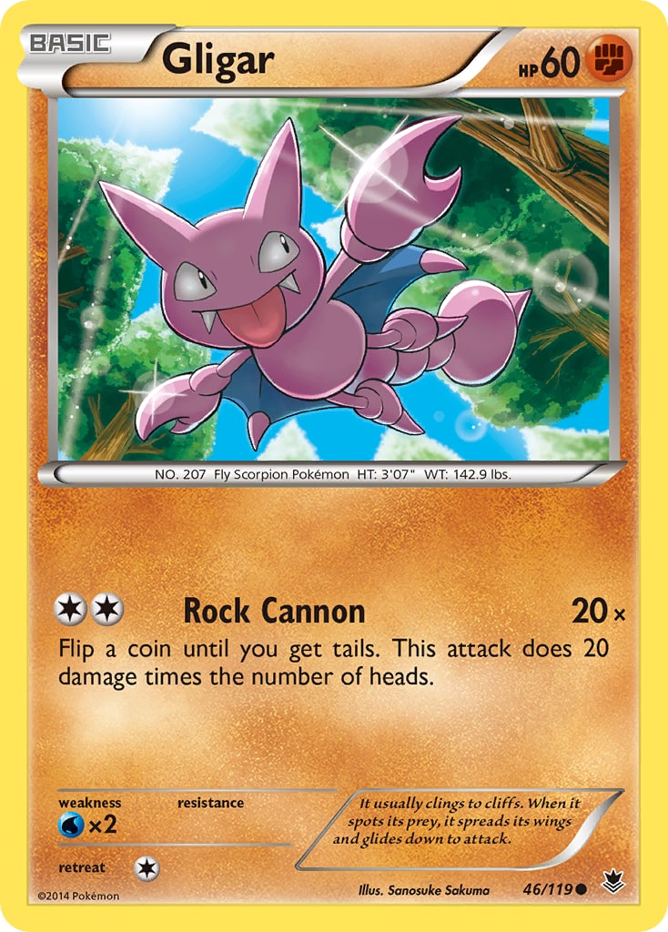 Gligar – Phantom Forces 46 – Pokémon TCG single card | Lichcards Hauptbild