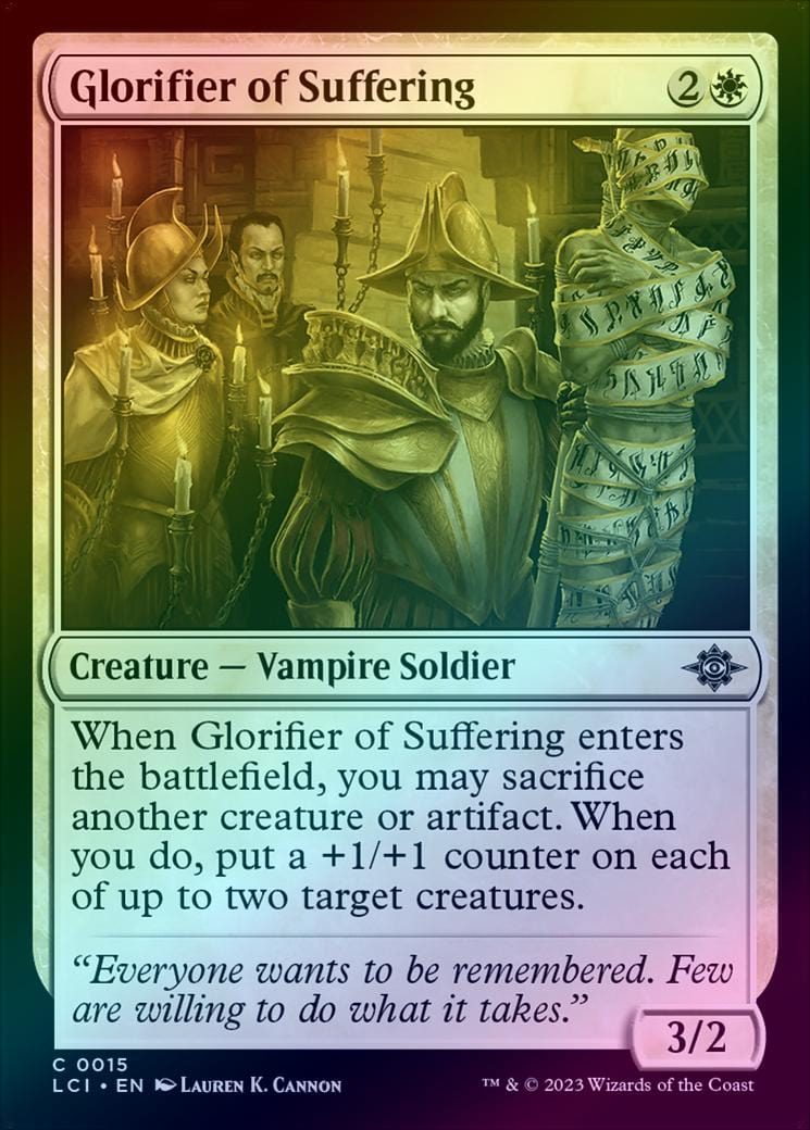 Glorifier of Suffering (Foil) (LCI)