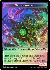 Gnome Soldier // Fungus Dinosaur - Extended Art (Foil) (LCI)