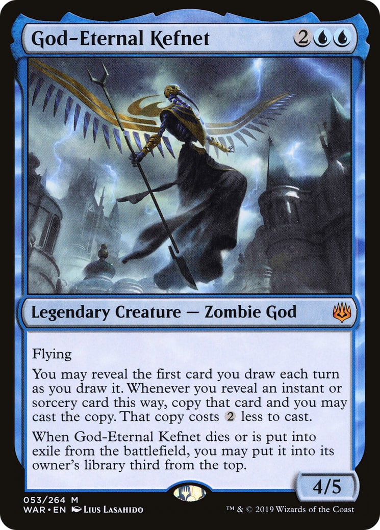 God-Eternal Kefnet – War of the Spark 53 – Magic: The Gathering single card | Lichcards