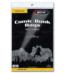 Golden Comic Book Bags 100 stuks 722626903250