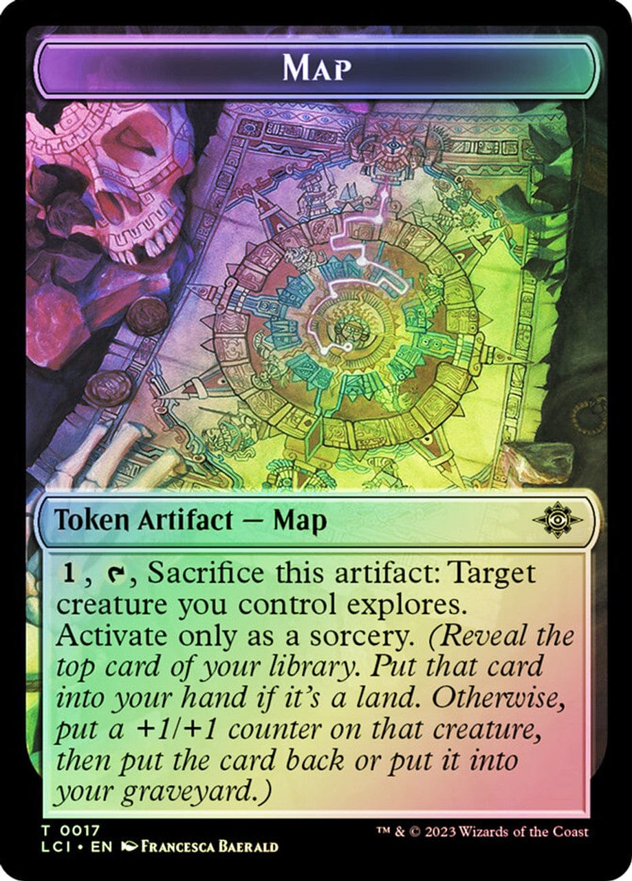 Golem // Map - Extended Art (Foil) (LCI)