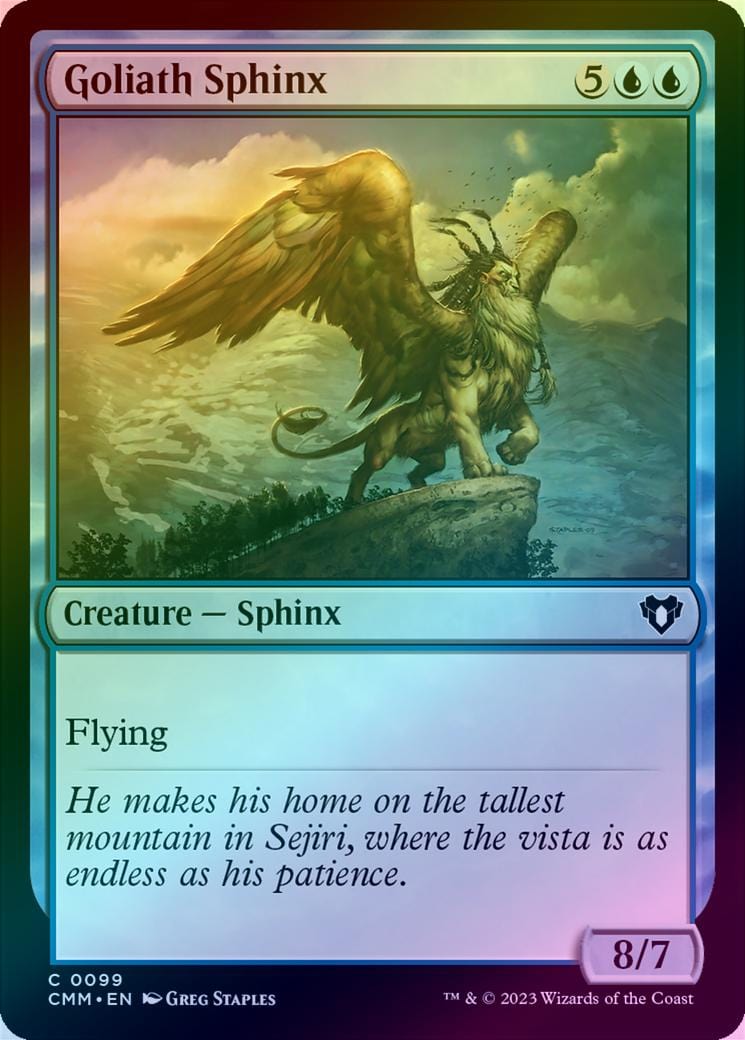 Goliath Sphinx (Foil) (CMM)