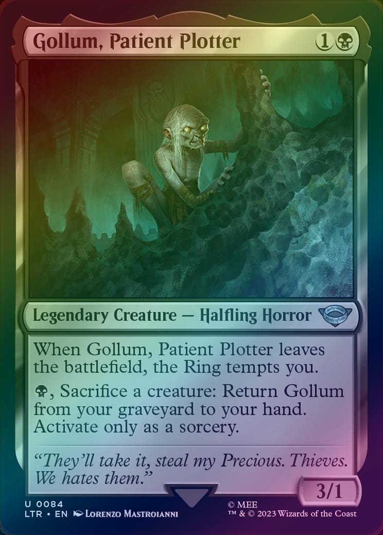 Gollum, Patient Plotter (Foil) (LTR)