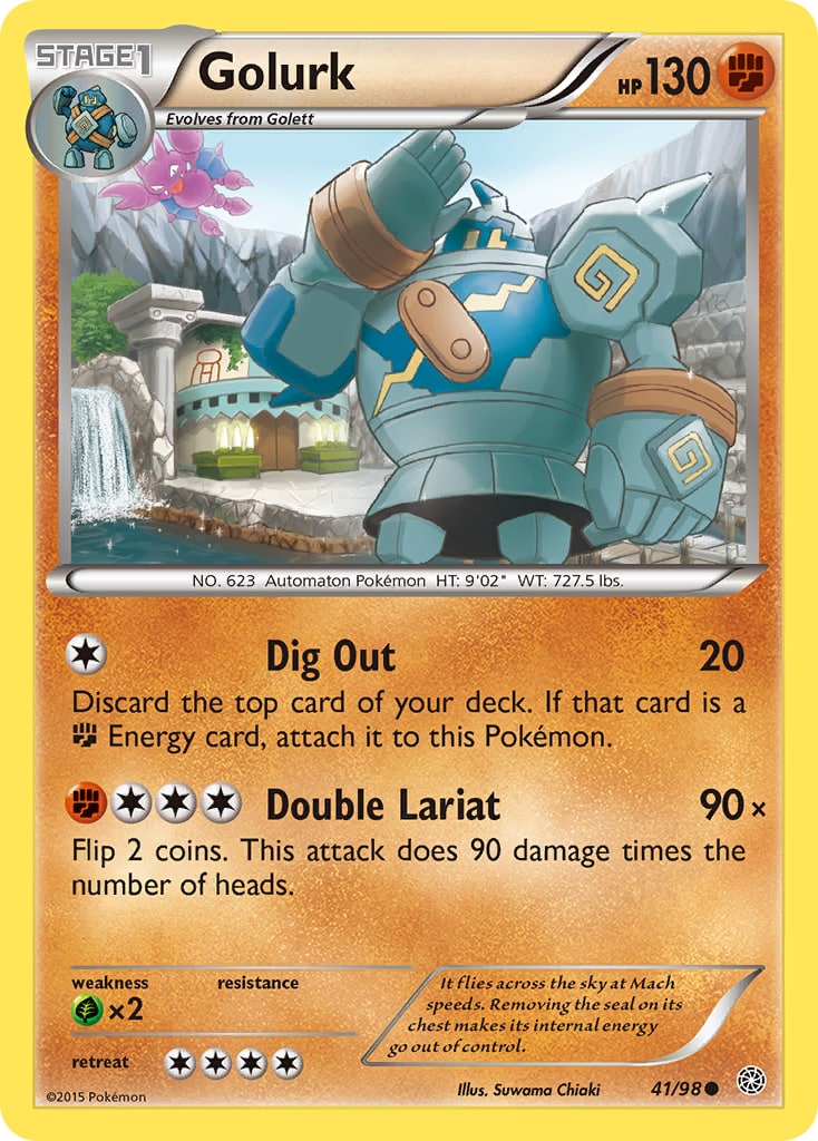 Golurk – Ancient Origins 41 – Pokémon TCG single card | Lichcards