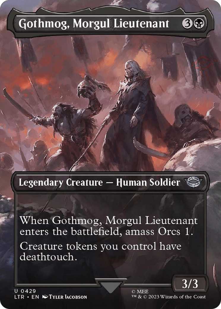 Gothmog, Morgul Lieutenant - Borderless Scene (LTR)