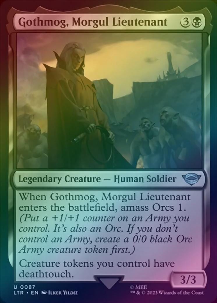 Gothmog, Morgul Lieutenant (Foil) (LTR)