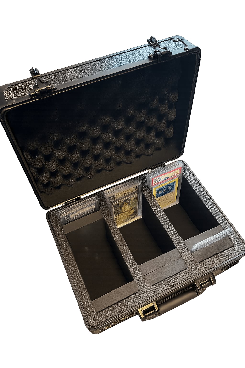 Graded card case met handvat en vergrendelingen | Lichcards