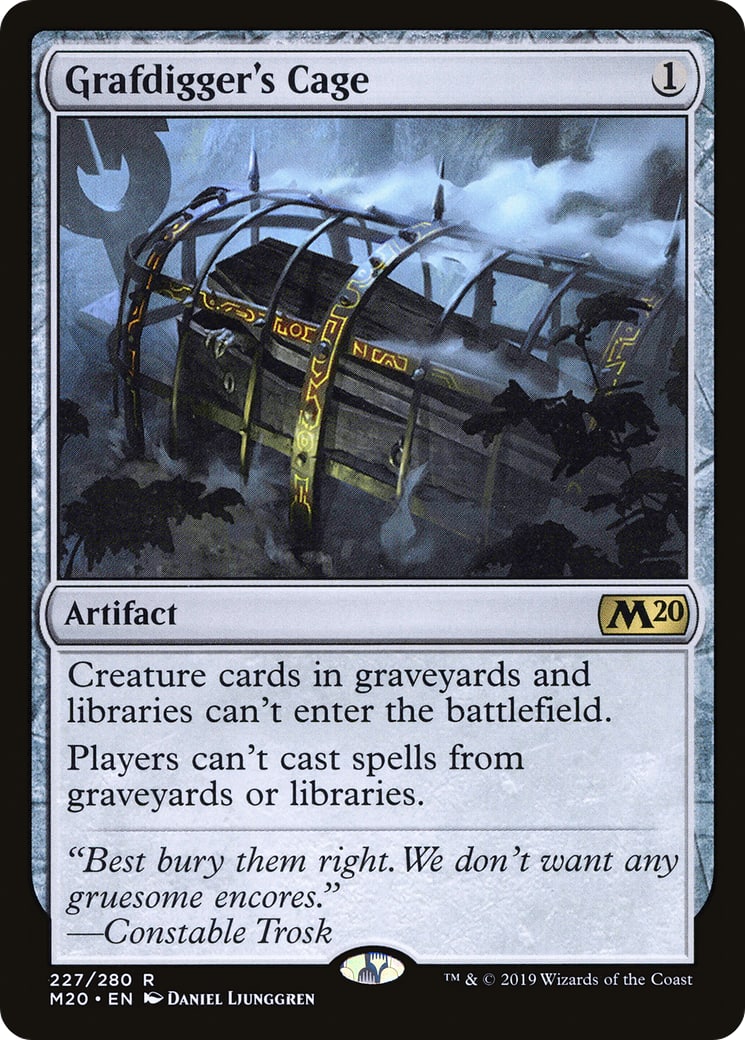 Grafdigger's Cage – Core 2020 227 – Magic: The Gathering single card | Lichcards Imagen principal del producto