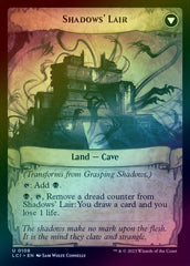 Grasping Shadows // Shadows' Lair (Foil) (LCI)