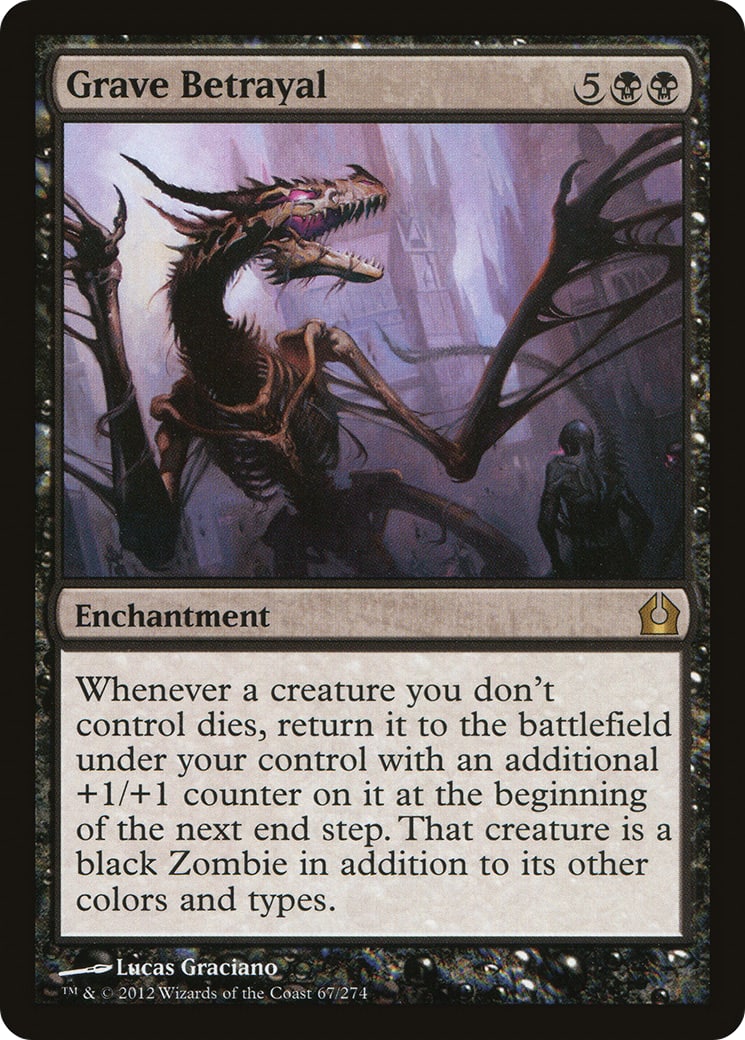 Grave Betrayal – Return to Ravnica 67 – Magic: The Gathering single card | Lichcards Image principale du produit
