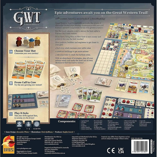Great Western Trail (Second Edition) 4061897501601 | Lichcards