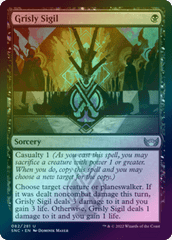 Grisly Sigil (Foil) (SNC)