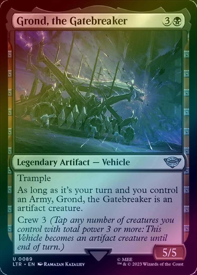 Grond, the Gatebreaker (Foil) (LTR)