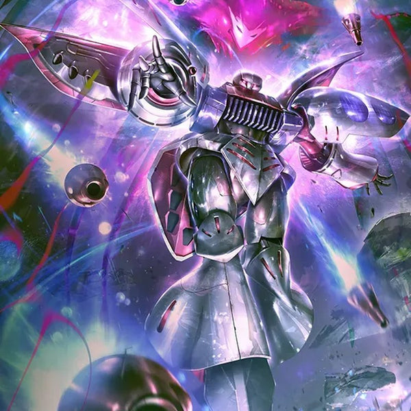 Artwork van Qubeley uit Gundam Card Game Starter Deck ST13