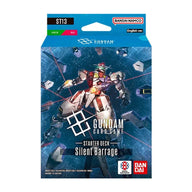 Gundam Card Game Starter Deck ST13 Silent Barrage, Engelse verpakking