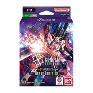 Gundam Card Game Starter Deck ST14 Heavy Dominion, Engelse verpakking