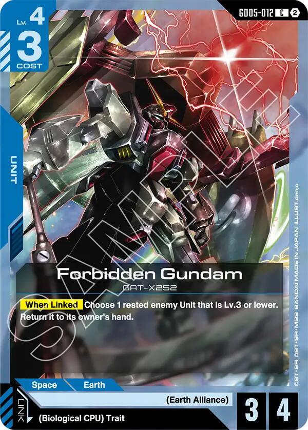 Forbidden Gundam - Freedom Ascension C GD05-012