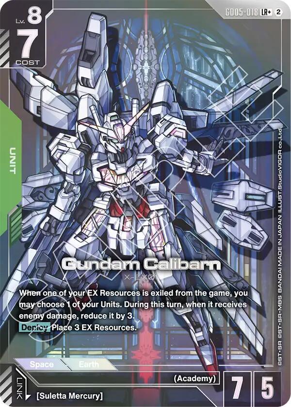 Gundam Calibarn - Freedom Ascension LR+ GD05-018