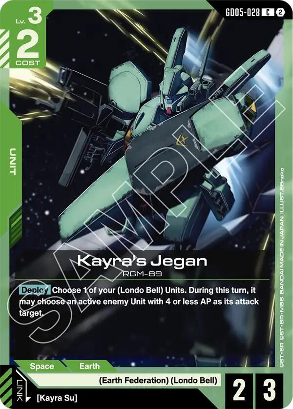 Kayra's Jegan - Freedom Ascension C GD05-028