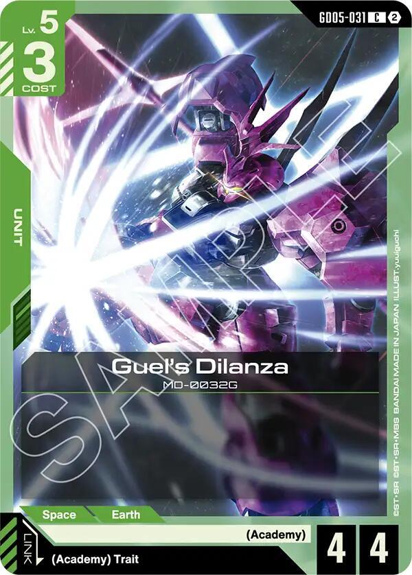 Guel's Dilanza - Freedom Ascension C GD05-031
