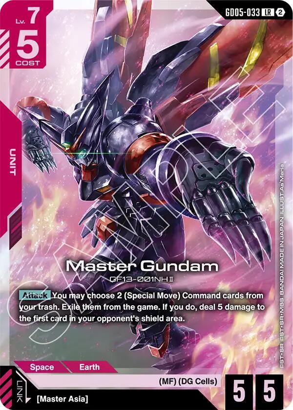 Master Gundam - Freedom Ascension LR GD05-033