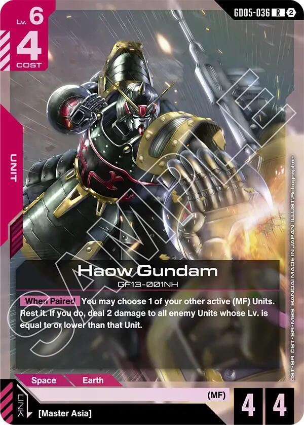 Haow Gundam - Freedom Ascension R GD05-036